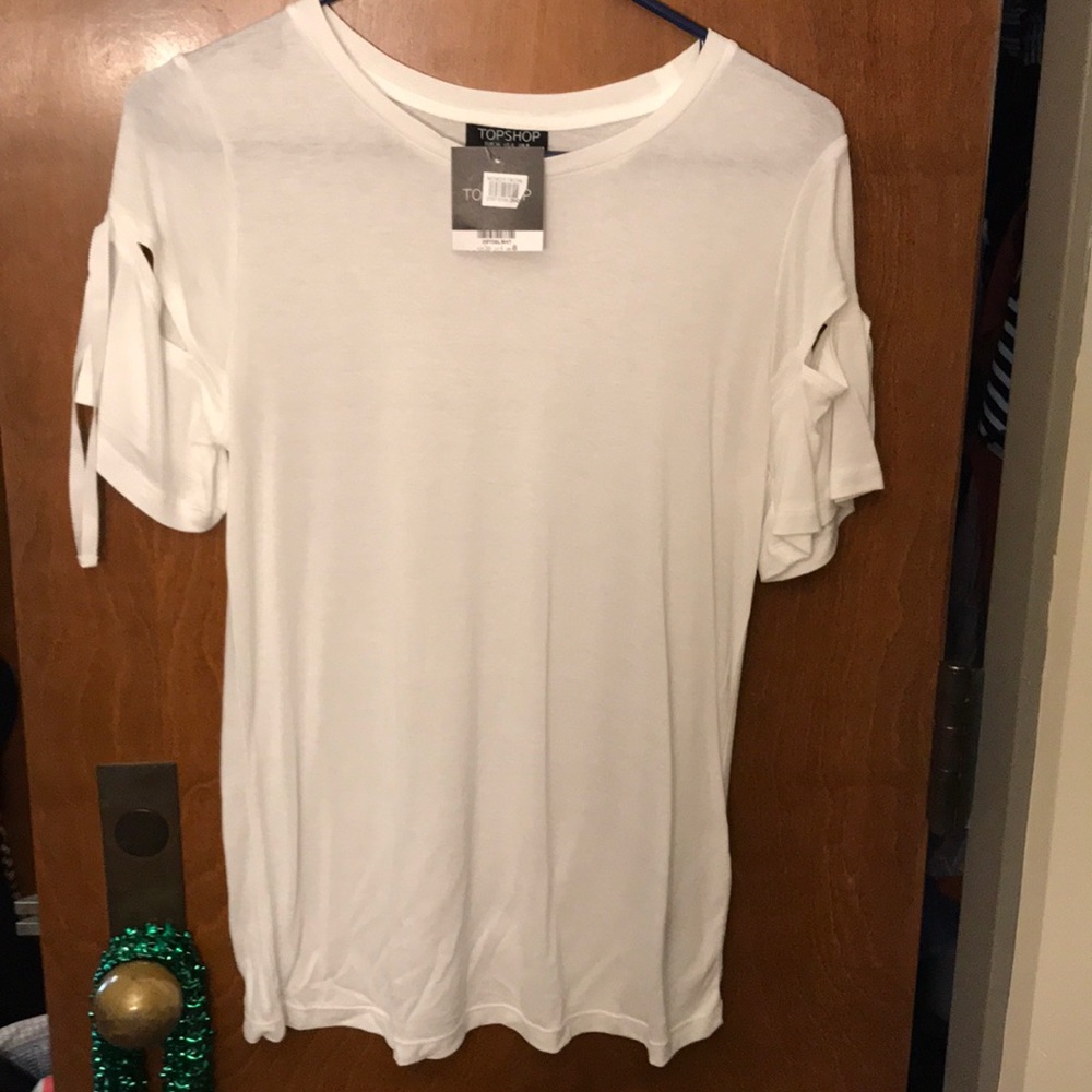 Cute white tee
